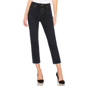 AGOLDE High-Rise Straight Leg Crop Riley Jeans Size 27